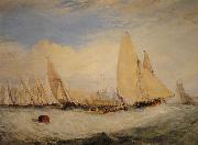 Joseph Mallord William Turner Regatta Beating To Windward Germany oil painting artist
